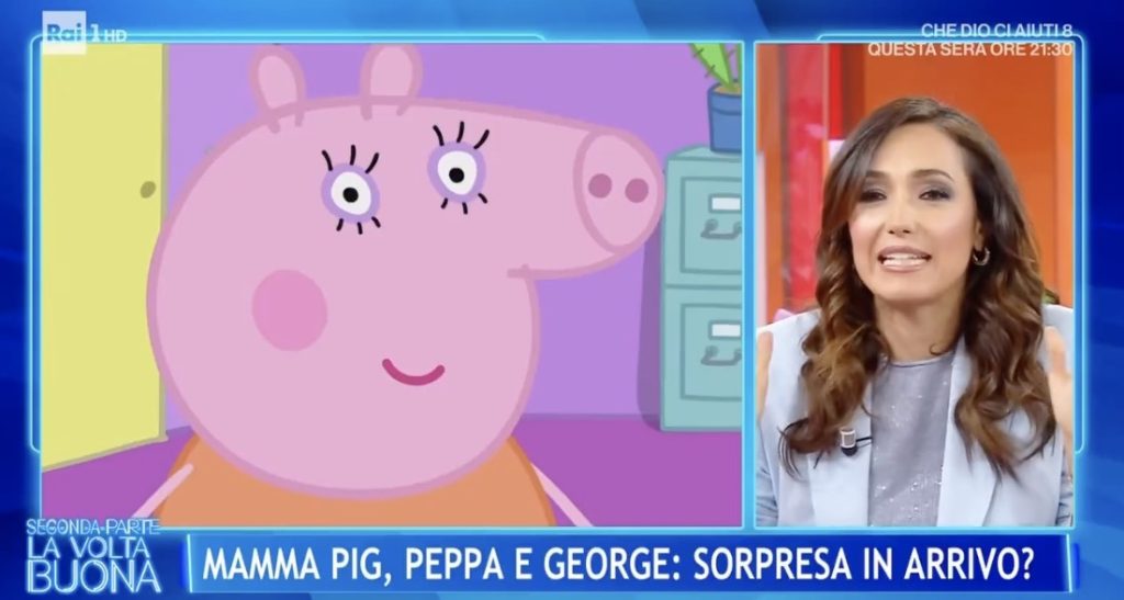 Caterina Balivo intervista Mamma Pig!