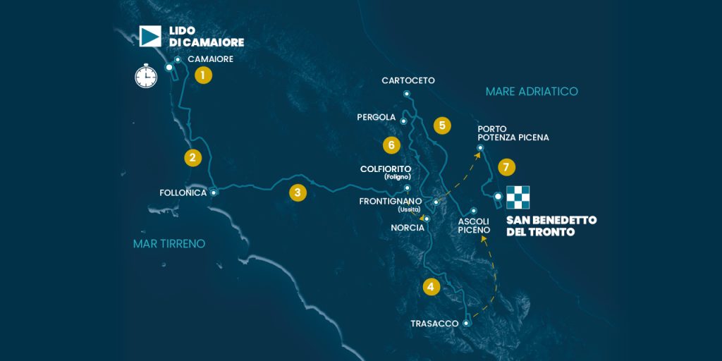 La Tirreno Adriatico irrompe nel pomeriggio di Rai2