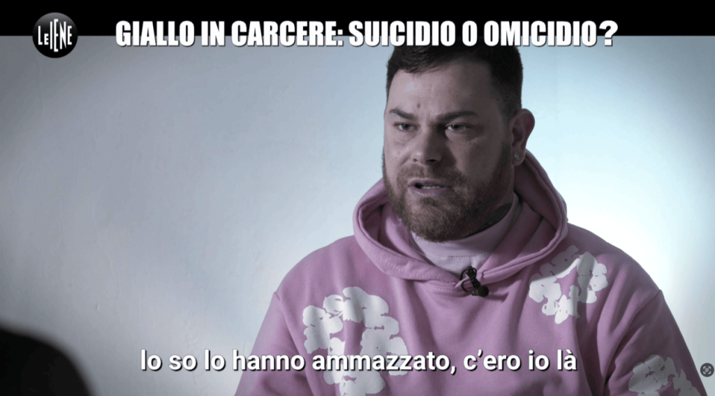 Le Iene, supertestimone sul caso Di Nino: “Non si è impiccato. L’hanno ucciso. L’ho visto io”