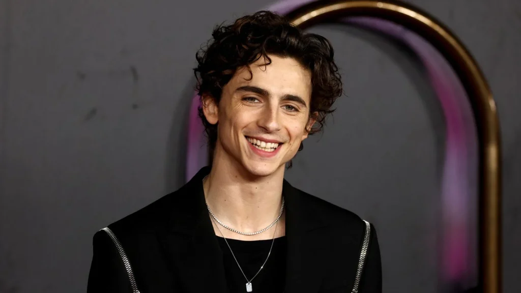 Timothée Chalamet ai David di Donatello