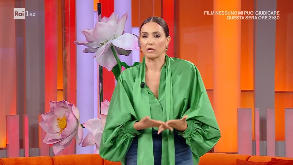 Caterina Balivo si giustifica su Alvaro Vitali: “Quello che è successo ieri era inimmaginabile”