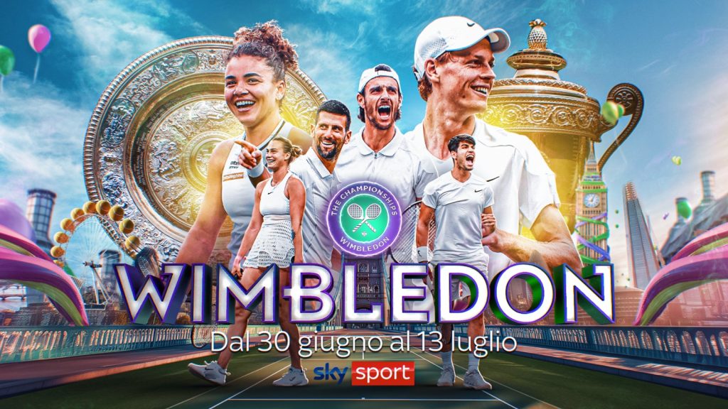 Su Sky si riaccende la magia di Wimbledon