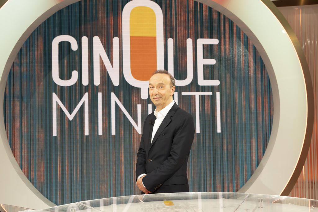 Roberto Benigni torna a Cinque Minuti da Bruno Vespa