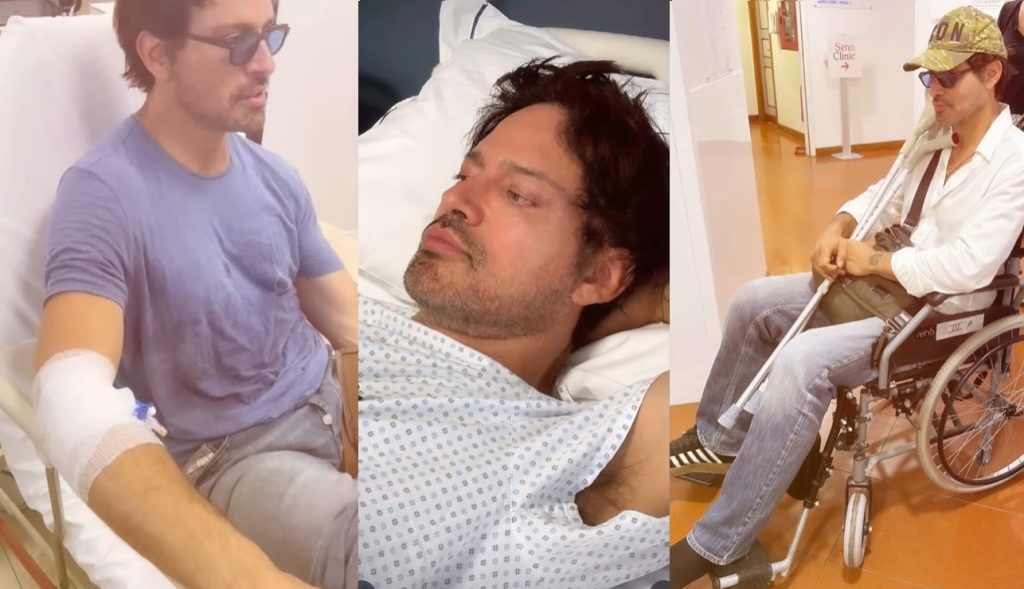 Garko si infortuna sul set di Colpa dei Sensi