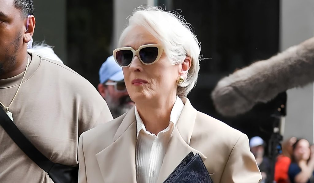 Il Diavolo veste Prada 2 sul set