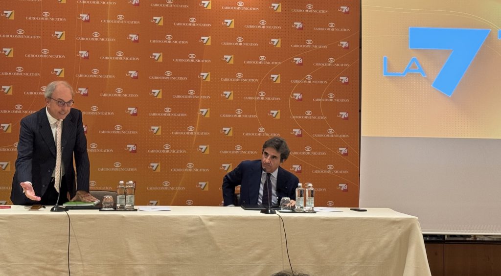 Presentazione Palinsesti La7 2025/2026 in diretta