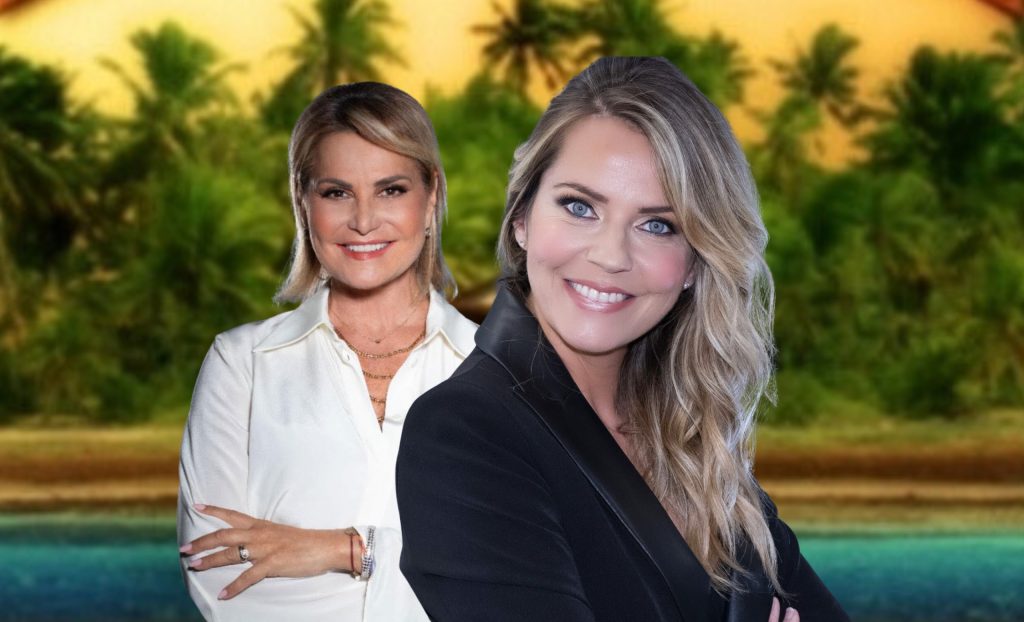 BOOM! Alessandra Viero e Simona Ventura girano una zero de La Fattoria