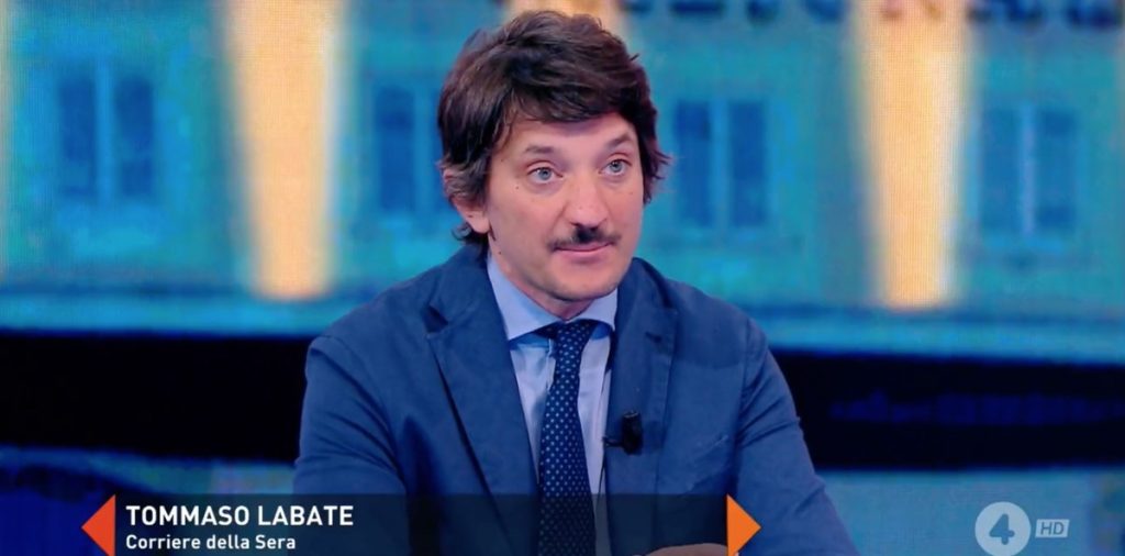 Tommaso Labate approda a Rete4 con Realpolitik