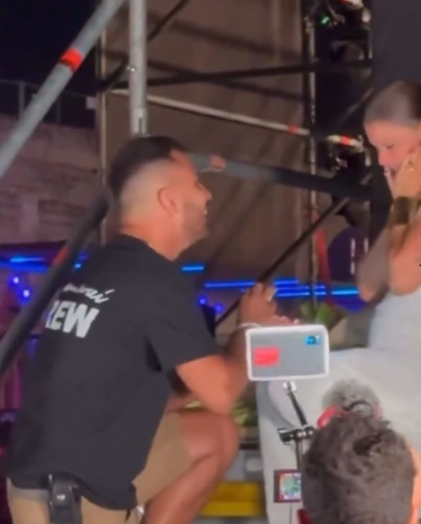 Proposta di matrimonio di Valerio Pastore ad Alessandra Amoroso