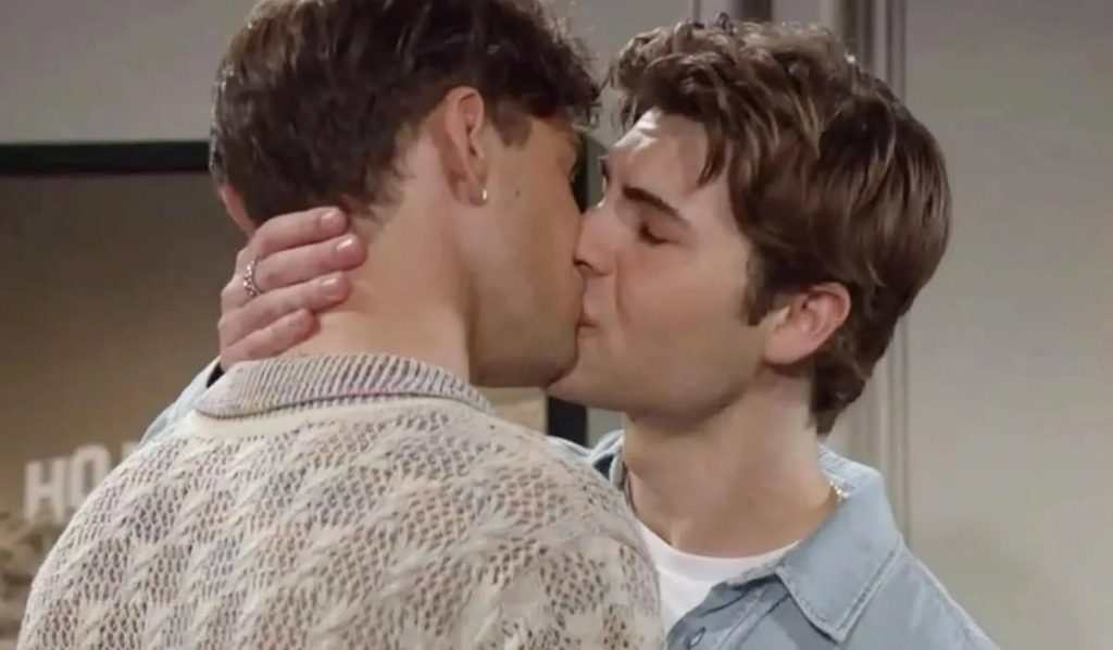 Il primo bacio gay a Beautiful