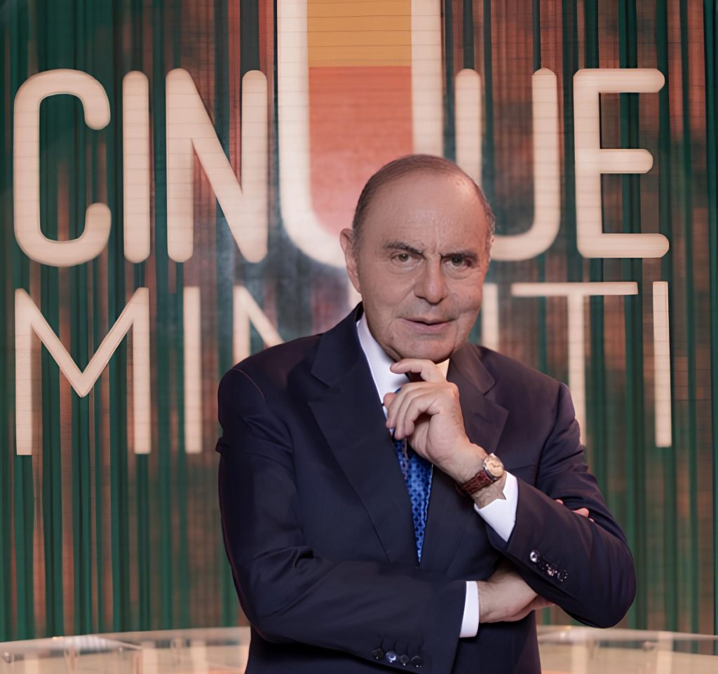 I primi Cinque Minuti di Vespa con il Ministro Crosetto