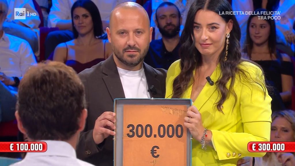 Vinti ad Affari Tuoi 300.000 euro