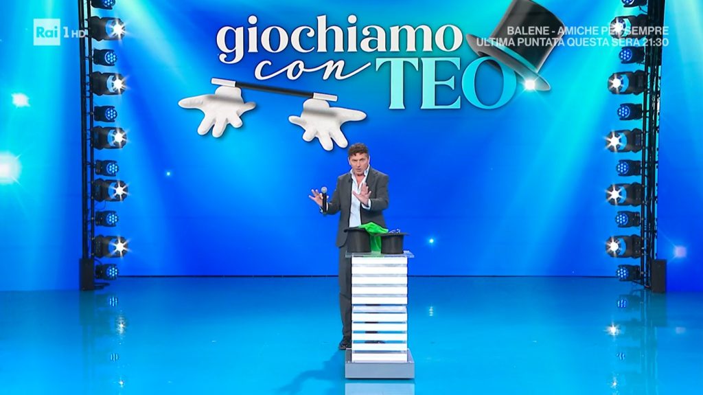 Teo Mammucari ‘apre’ La Cassaforte di Domenica In, nuovo gioco telefonico