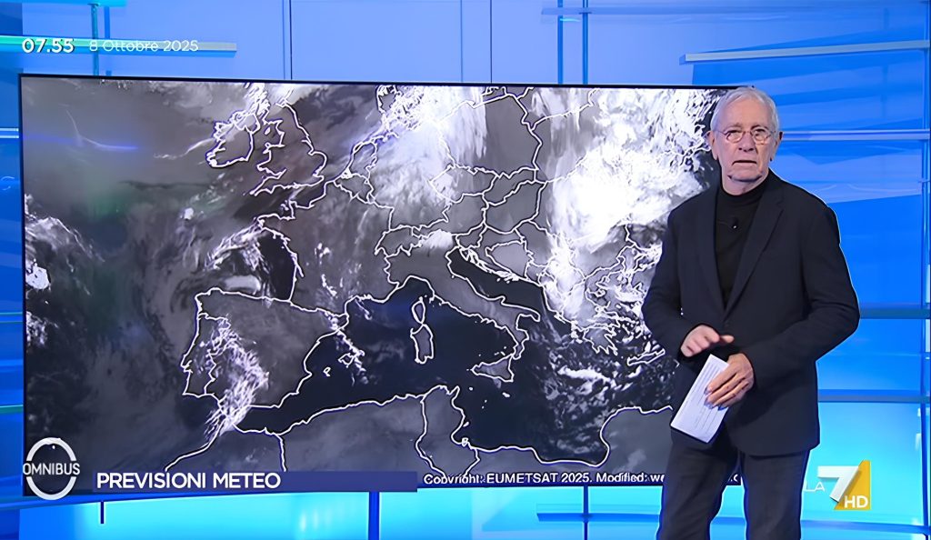 E’ morto Paolo Sottocorona, storico meteorologo di La7