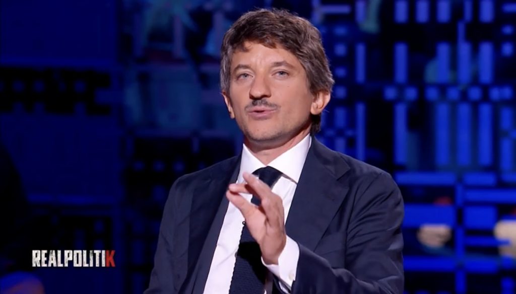 Realpolitik, aggiornamenti live dalla Flotilla e il ritorno di Mughini al centro della puntata