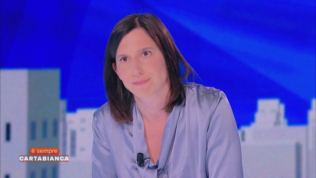Elly Schlein a È Sempre Cartabianca