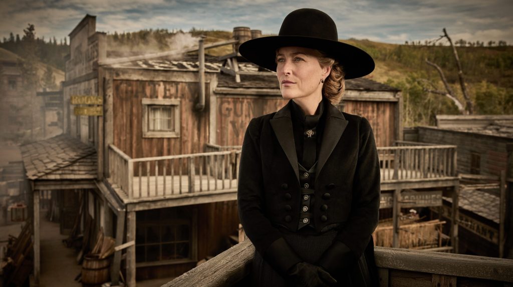 Gillian Anderson in The Abandons