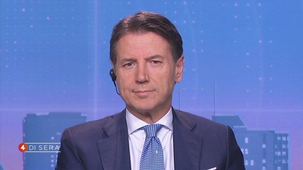 Dritto e Rovescio, Giuseppe Conte interviene sulle ultime regionali