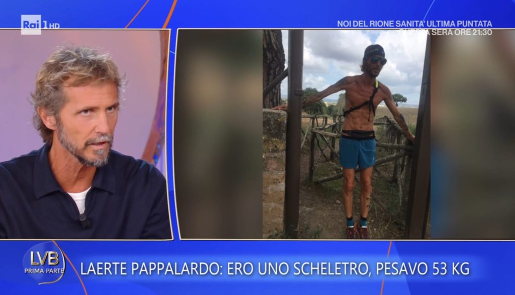 Laerte Pappalardo: “Dopo l’Isola dei Famosi ho sofferto di anoressia. Non ho mangiato per due anni”