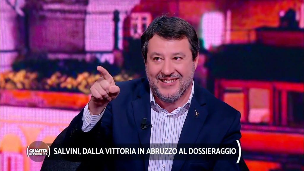 Quarta Repubblica ospita Matteo Salvini