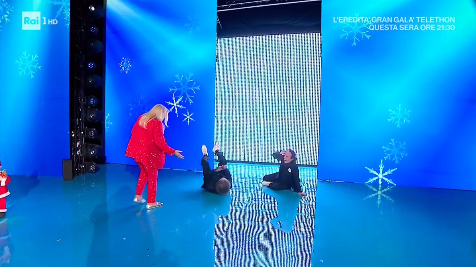 Ricchi e Poveri, che caduta a Domenica In!