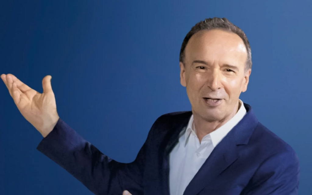 Roberto Benigni ospite a Che Tempo Che Fa