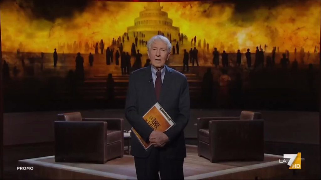 La Torre di Babele ripercorre un anno di presidenza Trump con Mentana e Cazzullo