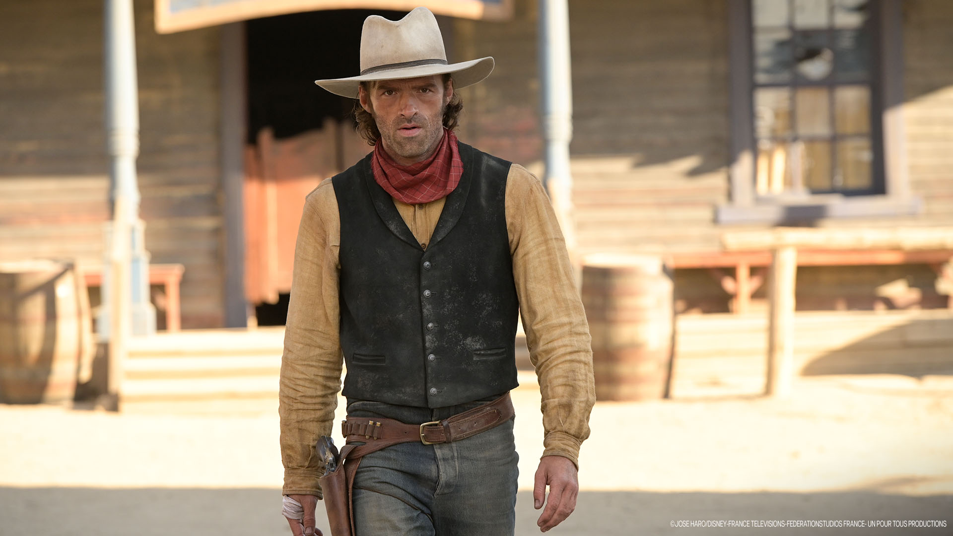 Alban Lenoir in Lucky Luke