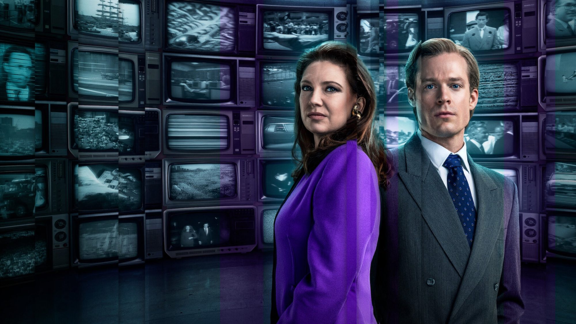 Anna Torv e Sam Raid in The Newsreader