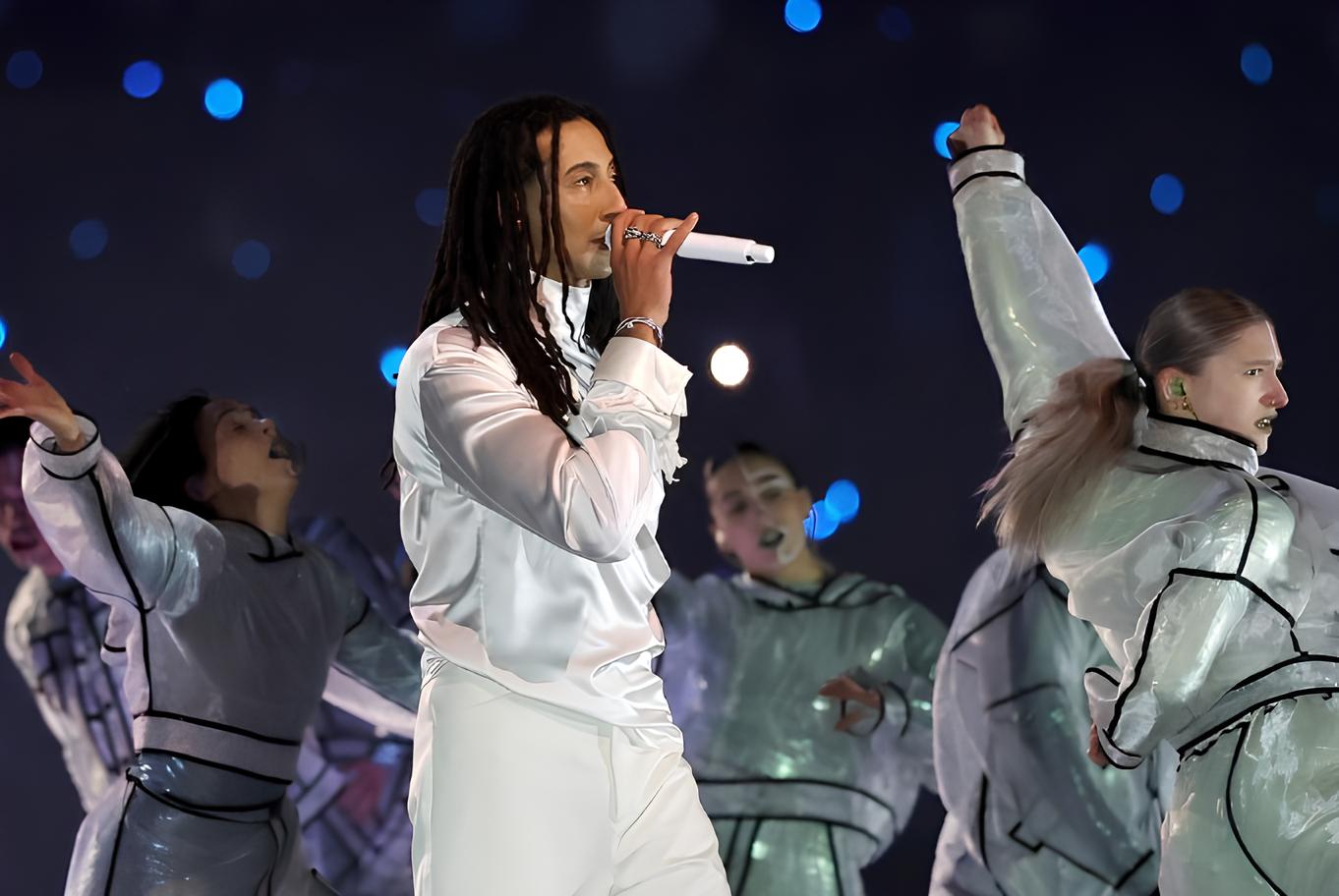 La performance di Ghali snobbata dalla Rai alla cerimonia d’apertura di Milano-Cortina 2026