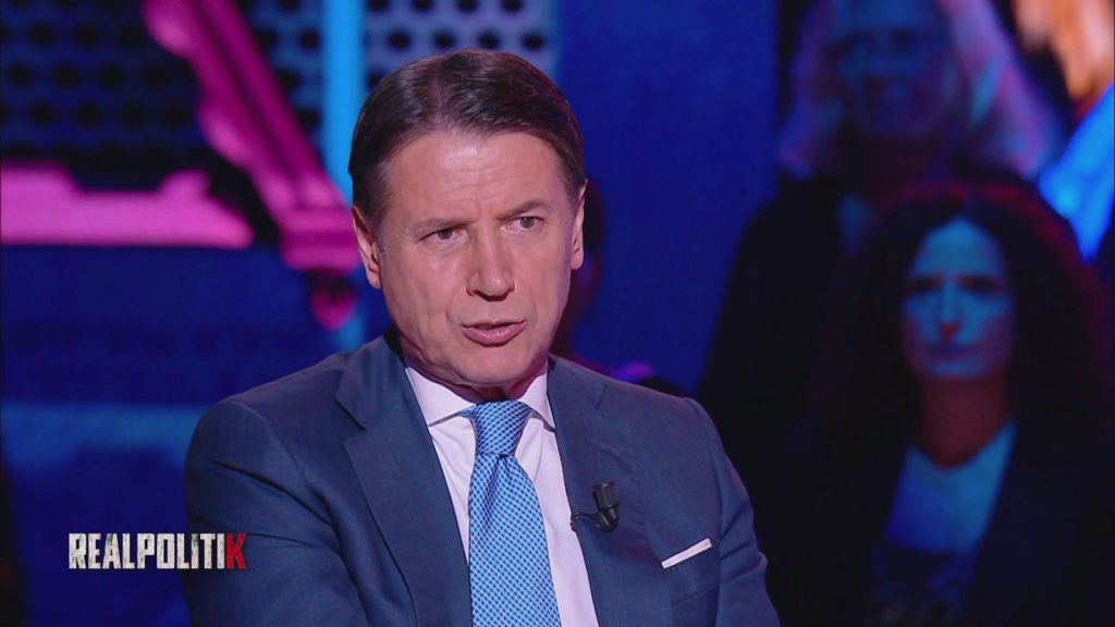 Giuseppe Conte, Elsa Fornero e Veronica Gentili stasera a Realpolitik