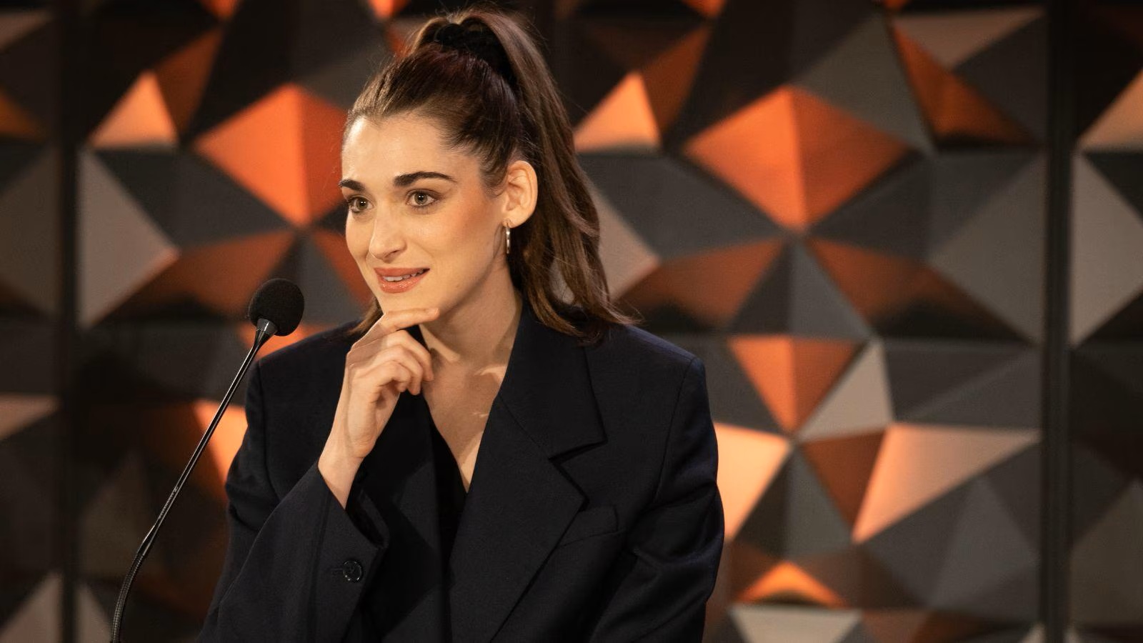 pilar fogliati a sanremo 2026 da Davidemaggio.it pilar fogliati a sanremo 2026