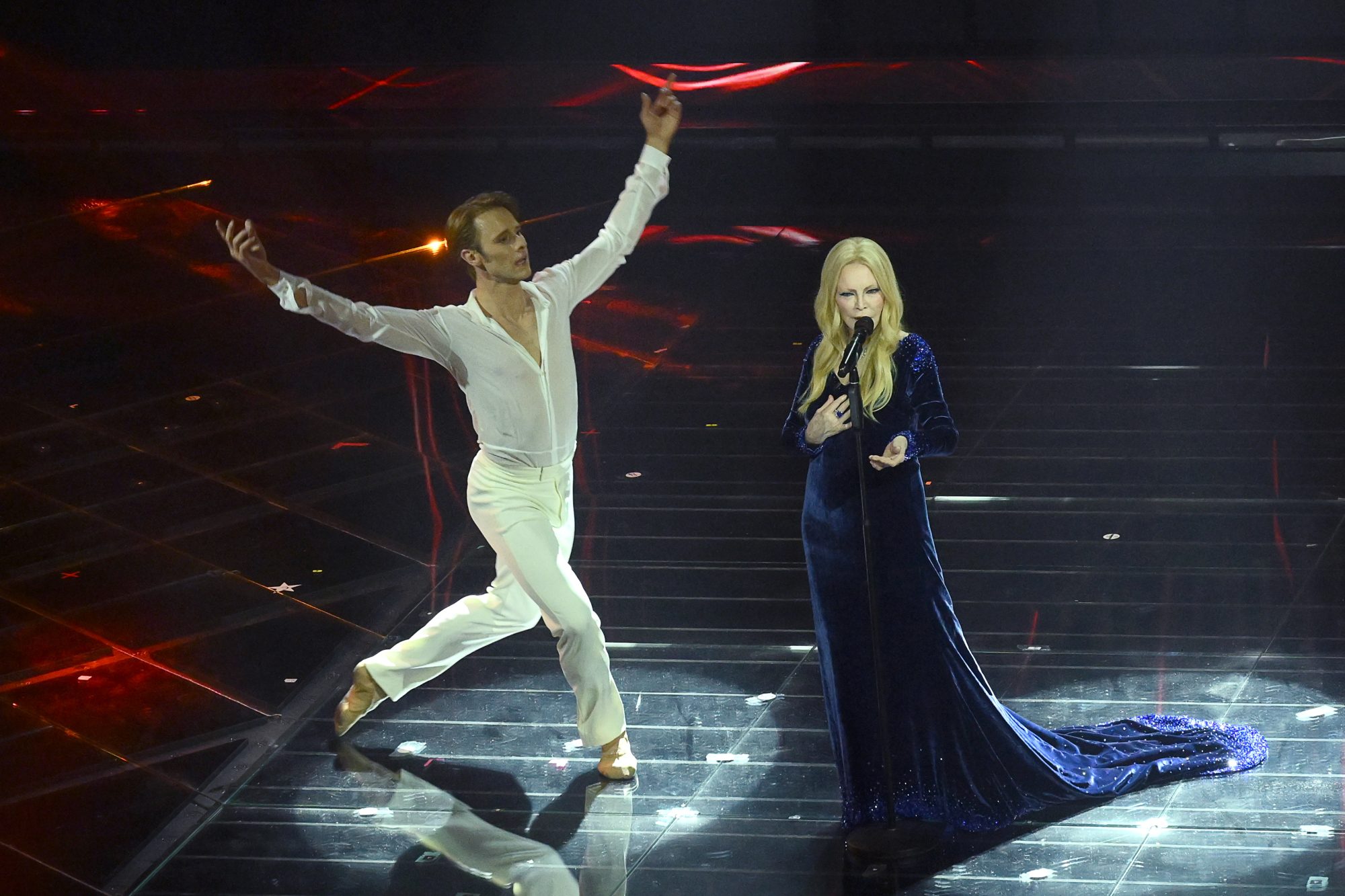 Patty Pravo con Timofej Andrijashenko