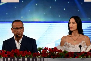 Carlo Conti e Irina Shayk - Sanremo 2026