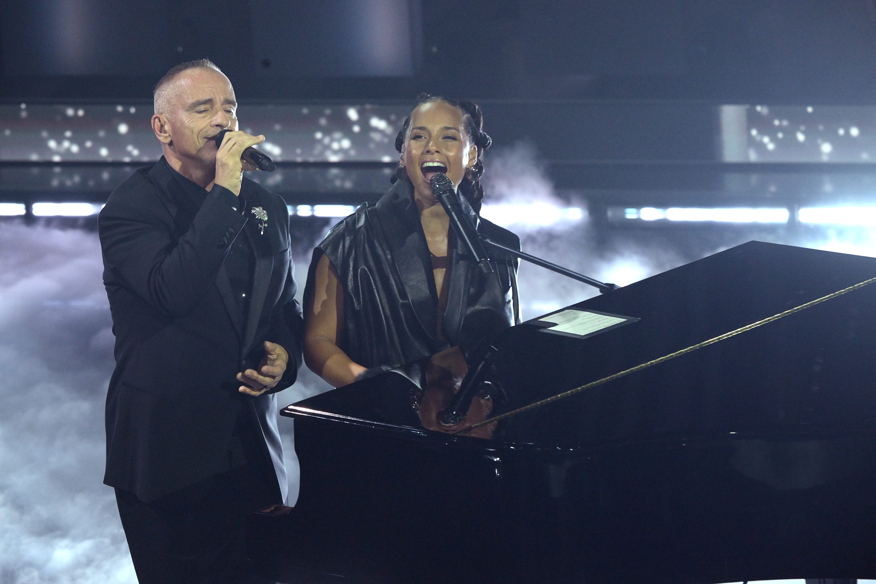 Alicia Keys e Eros Ramazzotti