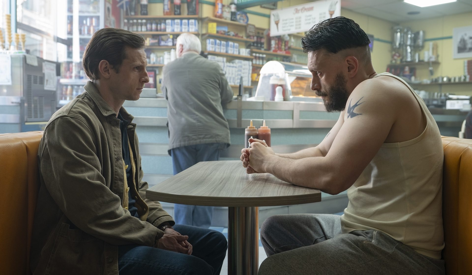 Jamie Bell e Richard Gadd in Half Man