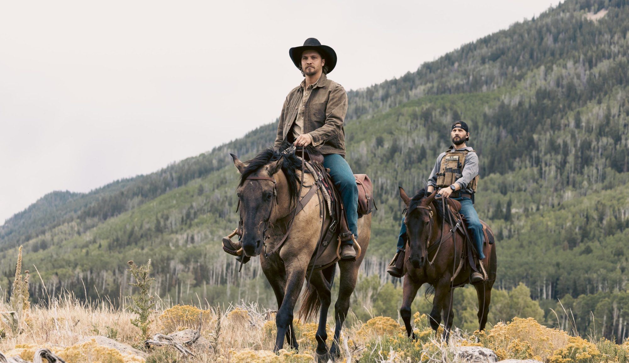 Luke Grimes e Logan Marshall-Green - Marshals - A Yellowstone Story