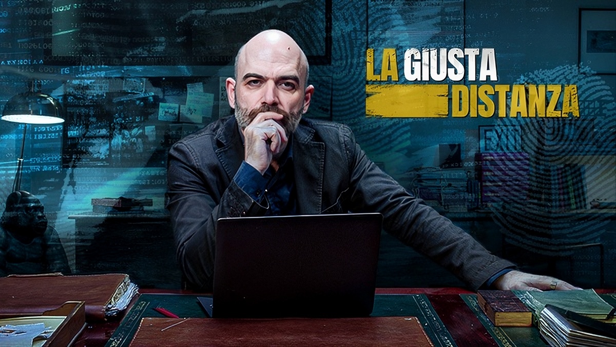 Roberto Saviano debutta su La7 con La Giusta Distanza