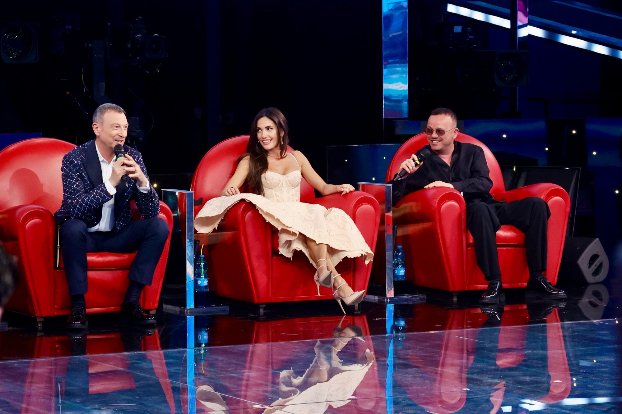 Amadeus, Elena D'Amario e Gigi D'Alessio - Amici 2026