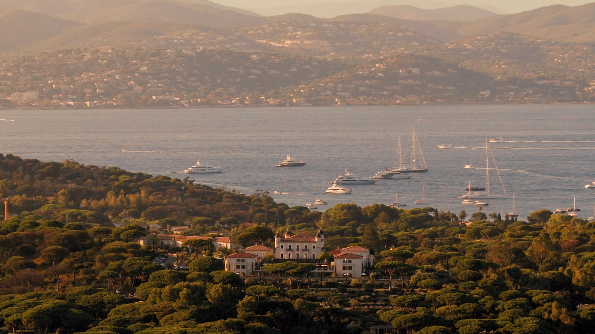 Il grande hotel Château de La Messardière di Santi-Tropez