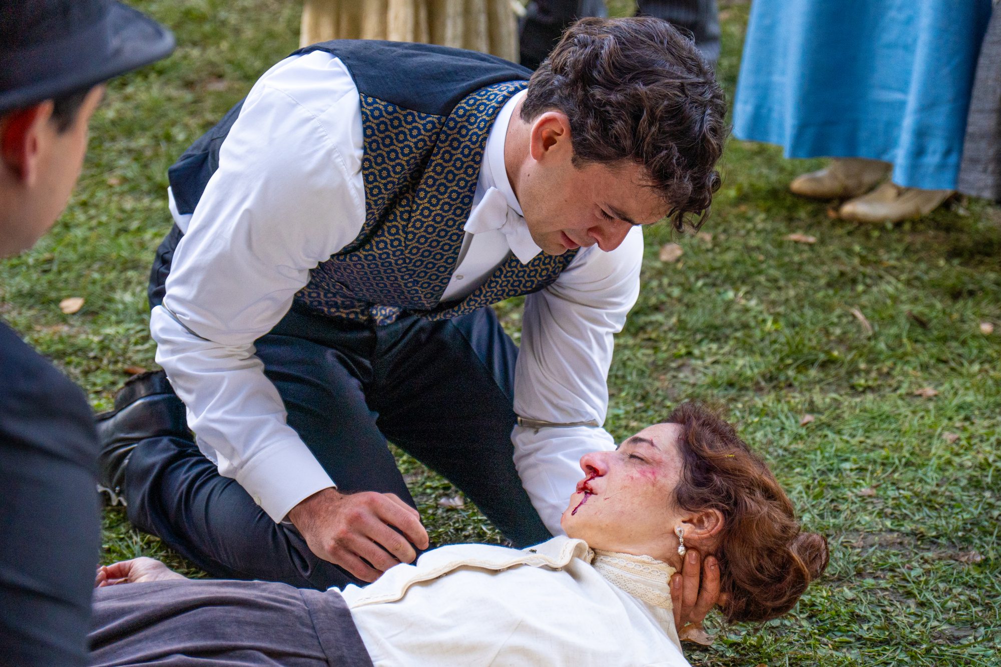 La Promessa, anticipazioni dal 13 al 19 aprile 2026: Eugenia si suicida durante il battesimo di Andres e Rafaela