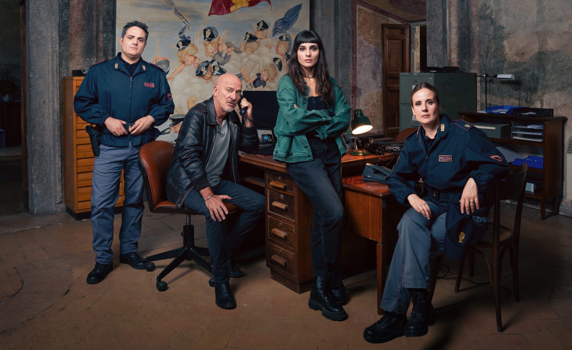 Uno Sbirro in Appennino, i personaggi