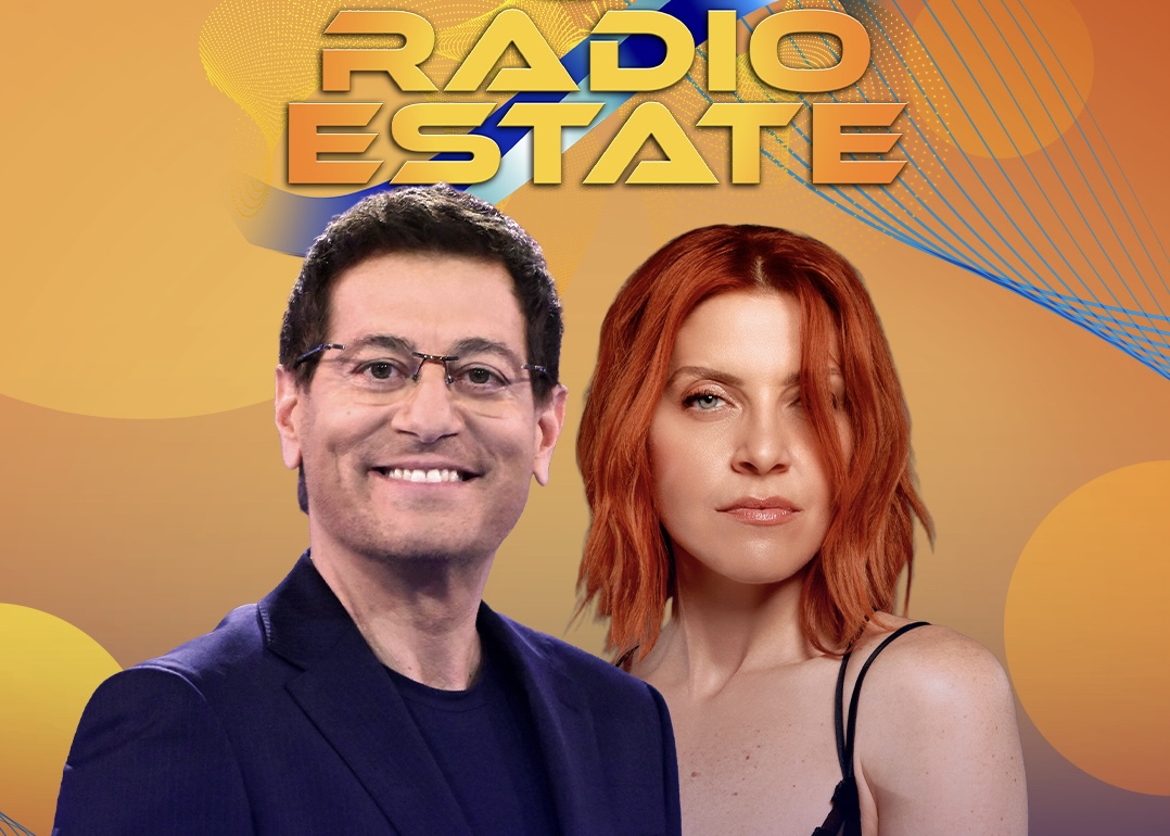 Enrico Papi e Noemi alla guida del Radio Estate di Italia 1