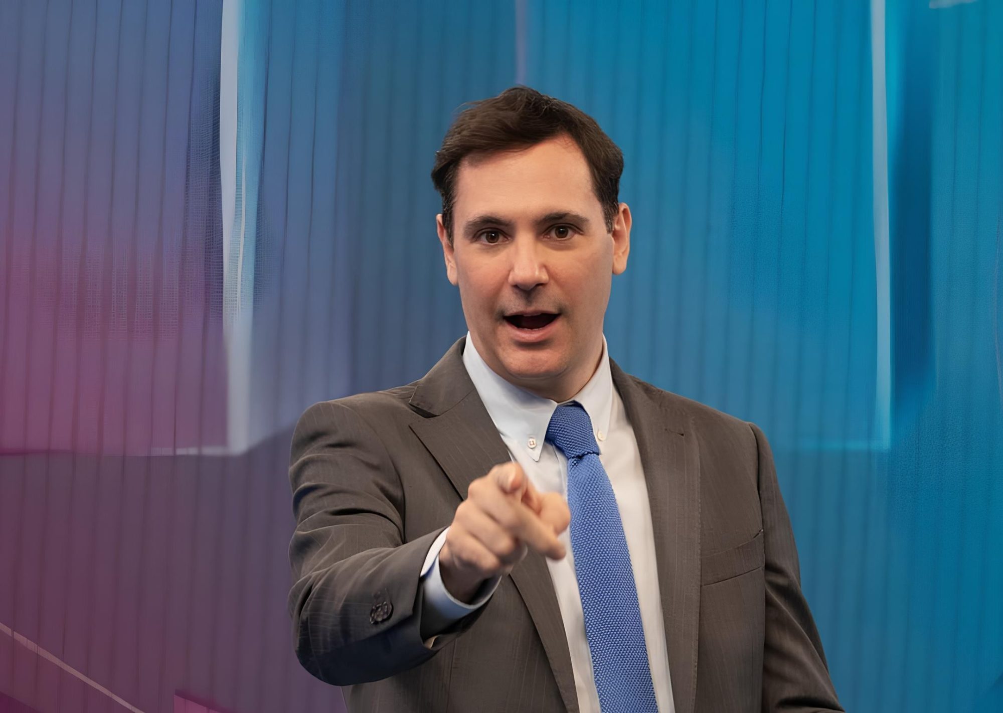 Francesco Vecchi alla guida di 4 di Sera News