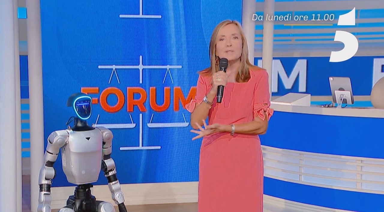 A Forum arriva Jeeves, l’assistente umanoide di Barbara Palombelli