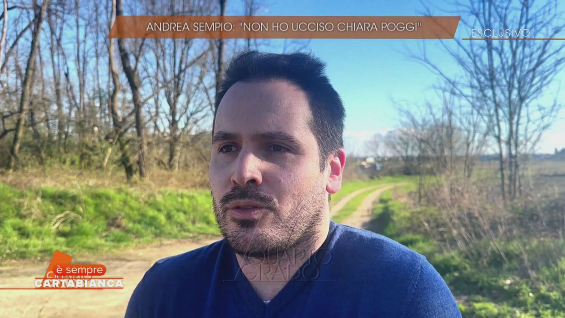 È Sempre Cartabianca intervista Andrea Sempio