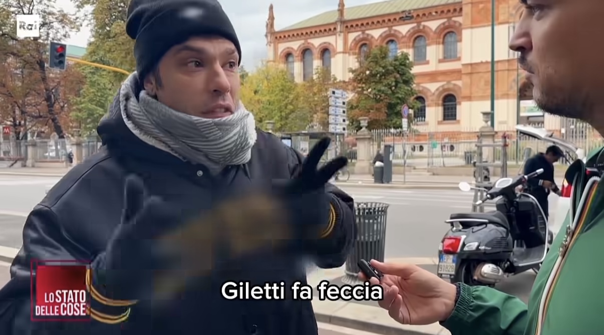 ‘Giletti fa feccia’: a Lo Stato delle Cose lo scontro a distanza tra Fedez e il conduttore