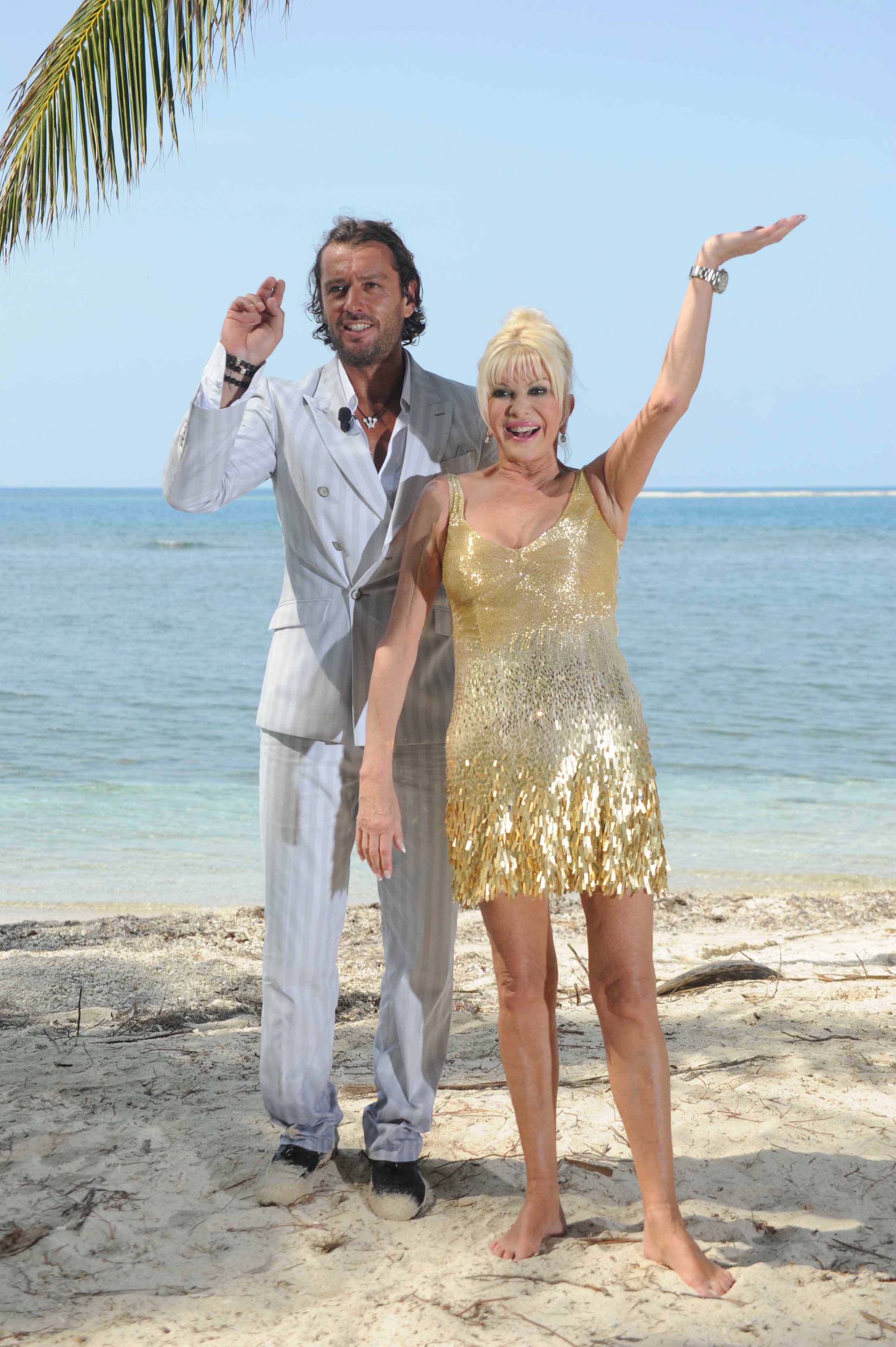 Isola dei Famosi 7, Ivana Trump e Rossano Rubicondi