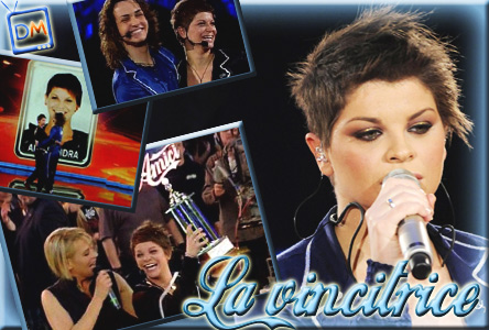 AMICI 8, ALESSANDRA COME “IL RATTO DELLE SABINE”: 1° POSTO, BORSA DI STUDIO E CD CON LA SONY