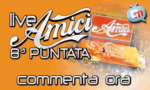 AMICI: L’OTTAVA PUNTATA TORNA LIVE SU DM PER GUSTARSI IL SANDWICH DI GAROFALO E LE SFIDE DIRETTE. OSPITI VALERIO SCANU E ALESSANDRA AMOROSO